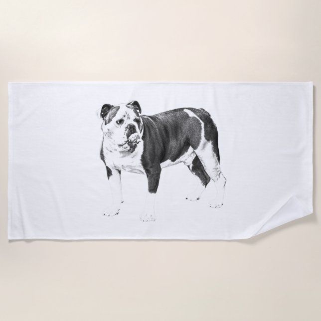 Sun and Shade, Relaxed Towel (Front)
