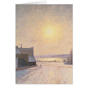 Sun and Snow, Scene from Stockholm