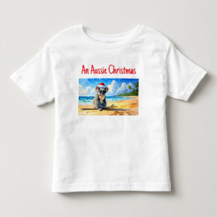 Sun and Surf Koala Santa Hat Toddler T-Shirt