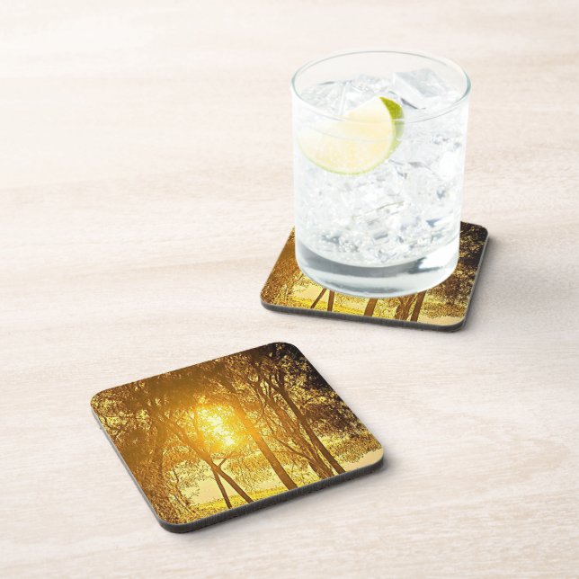 Sun and trees coaster (Right Side)