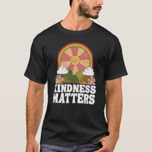 Sun Anti Bullying Rainbow Kindness Matters Sped Te T-Shirt