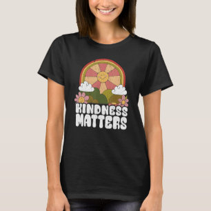 Sun Anti Bullying Rainbow Kindness Matters Sped Te T-Shirt