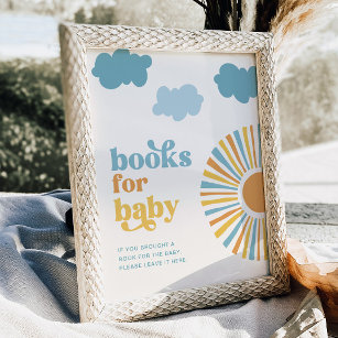 Sun Baby Shower Books for Baby Sign