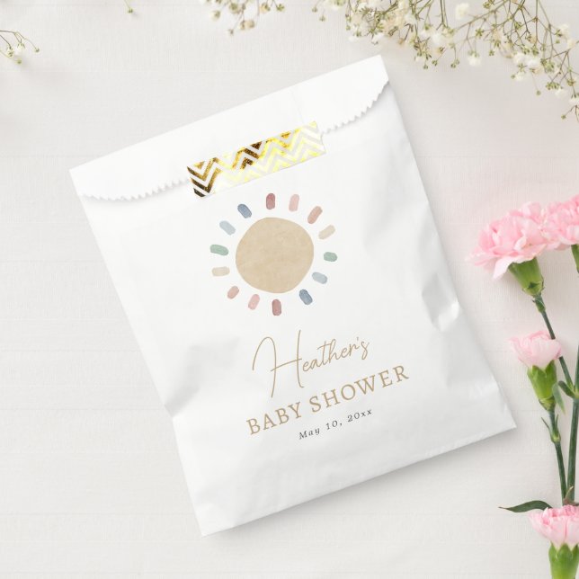 Sun Baby Shower Favour Bags (Sealed)