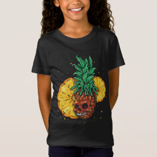 Sun Beach 2022 Skeleton Pineapple Fruit Tropical S T-Shirt