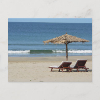 sun, beach and sea postcard