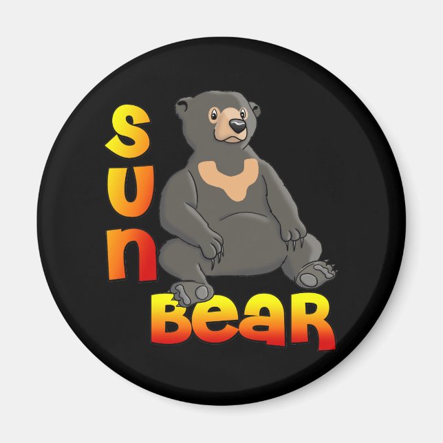 Sun Bear Magnet (Front)
