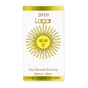 Sun Beer Labels