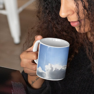 Sun Behind Clouds Photograph Coffee Mug