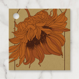 Sun & Bloom Favour Tags