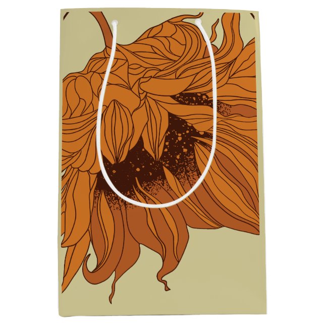 Sun & Bloom Medium Gift Bag (Front)