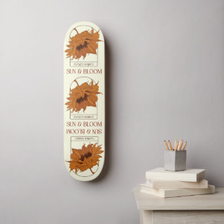 Sun & Bloom Skateboard