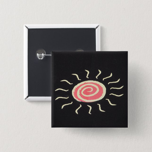 Sun Button (Front & Back)