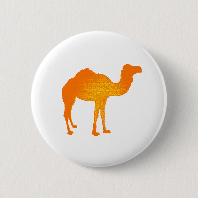 Sun Camel 6 Cm Round Badge (Front)