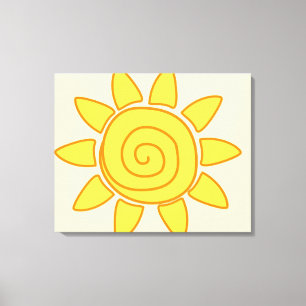 Sun Canvas Print