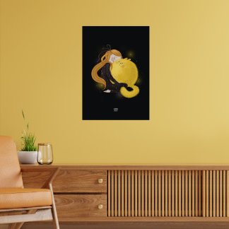 SUN CAT by Alexandra Dikaia Poster