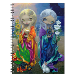 "Sun Child and Moon Child" Notebook