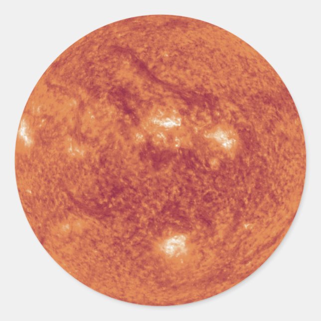 Sun Classic Round Sticker (Front)