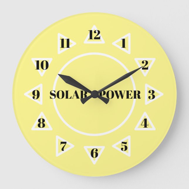 Sun Clock (Large) (Front)