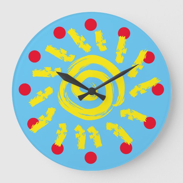 Sun Clock of Primary Colours (Front)