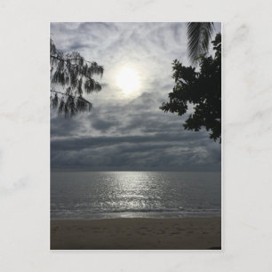 sun cloud sea Palm Cove postcard