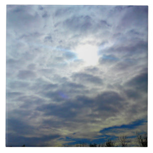 Sun Clouds Tile