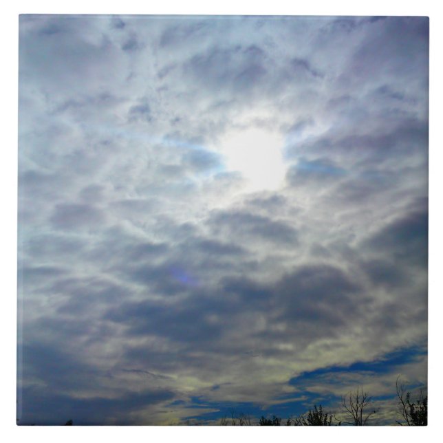 Sun Clouds Tile (Front)