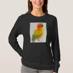 Sun Conure Beautiful Bird Nature Colourful T-Shirt