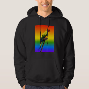 Sun Conure Rainbow Bird Bird Birdwatcher Diversity Hoodie