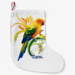 Sun Conure Small Christmas Stocking