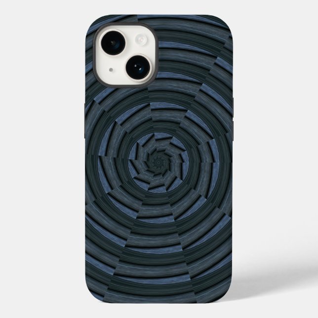 Sun Deck - Midnight Wooden Sunburst Case-Mate iPhone Case (Back)