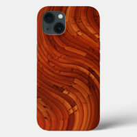 Sun Deck - Red Wooden Pine Knot