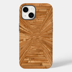 Sun Deck - Wooden Box Illusion Case-Mate iPhone 14 Case