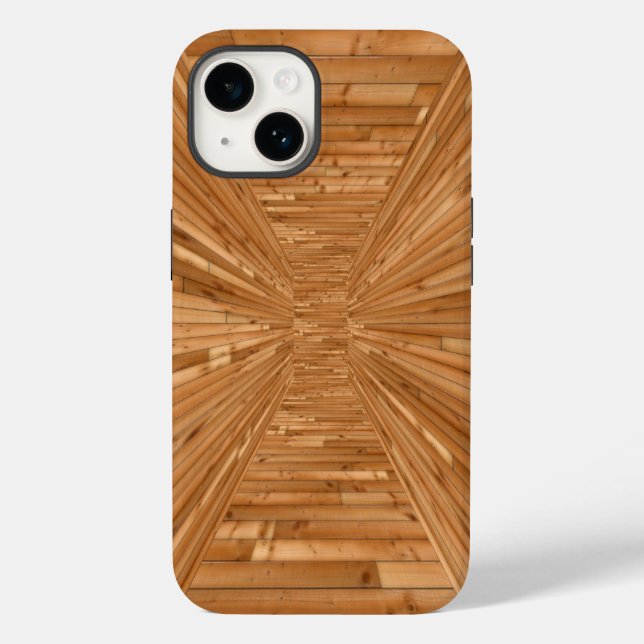 Sun Deck - Wooden Box Illusion Case-Mate iPhone Case (Back)
