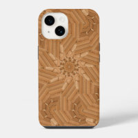 Sun Deck - Wooden Starburst Mosaic