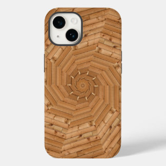 Sun Deck - Wooden Swirl Mosaic Case-Mate iPhone 14 Case