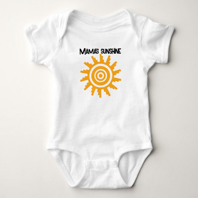 Sun Design  Baby Bodysuit (Front)