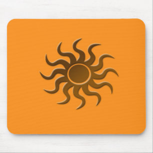 Sun design mouse mat