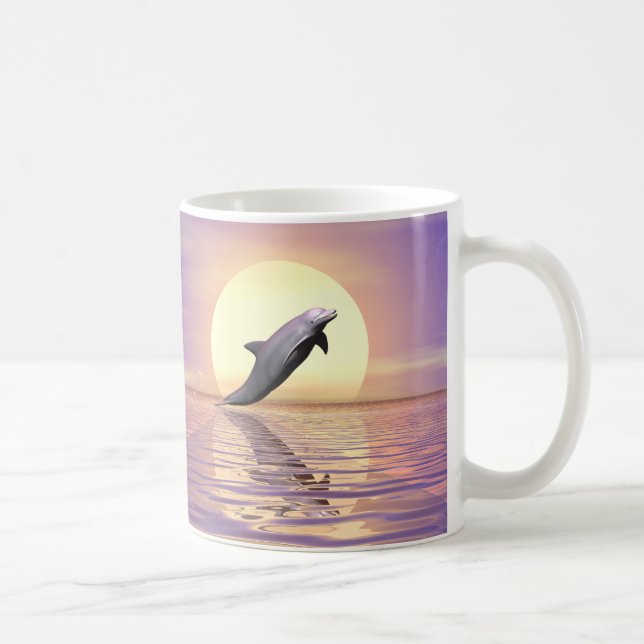 Sun Dolphin Coffee Mug (Right)