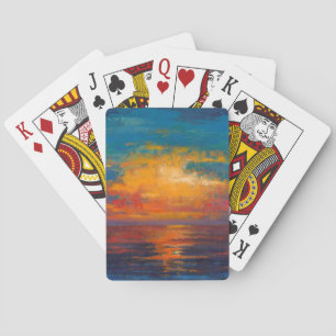 Sun Down II Playing Cards