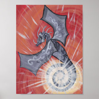 Sun Dragon Poster