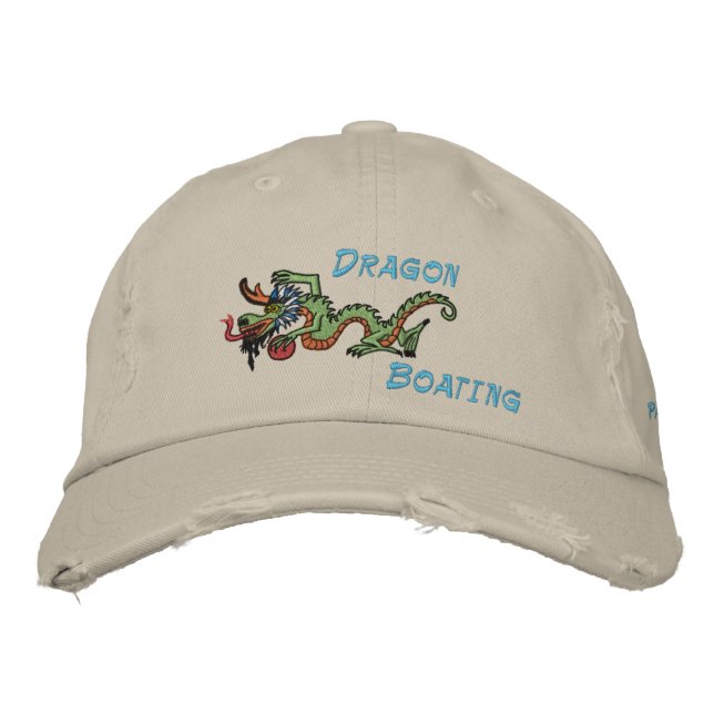 sun dragon sports, Dragon, Boating Embroidered Hat (Front)