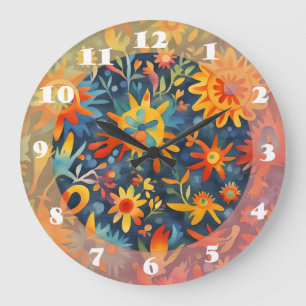 Sun Dream Large Clock