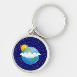 Sun & Earth - Key Ring