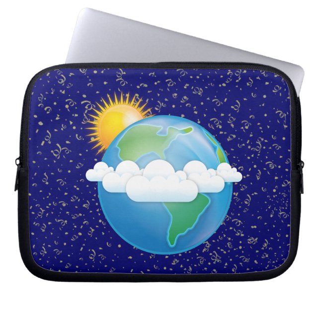 Sun & Earth - Laptop Sleeve (Front)
