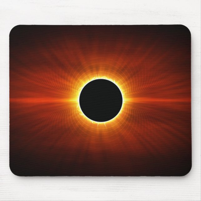 Sun Eclipse Mouse Mat (Front)