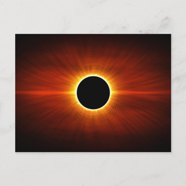 Sun Eclipse Postcard (Front)
