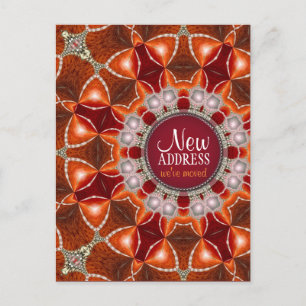 Sun Energy Moving House New Address Postcard