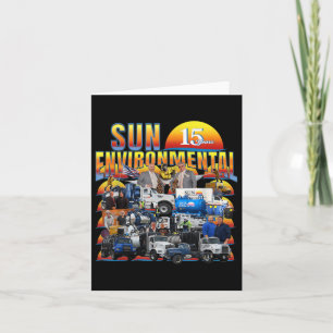 Sun Environmental Company Anniversary V1  Card