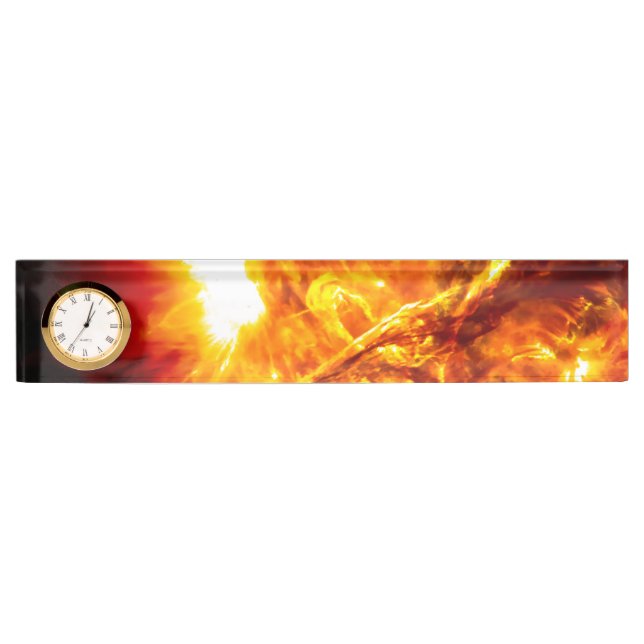 Sun Eruption - Giant Prominence Nameplate (Front)